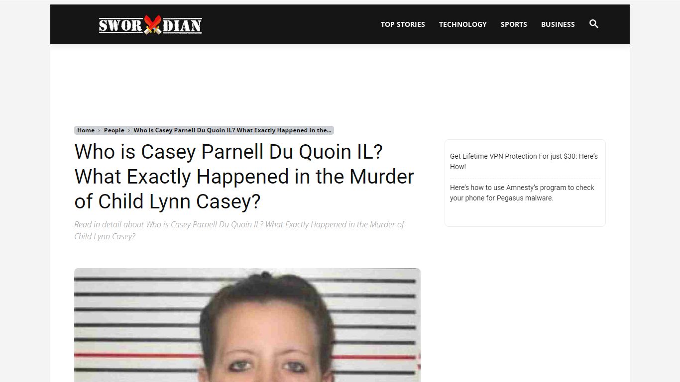 Who is Casey Parnell Du Quoin IL? What Exactly Happened in ... - Swordian