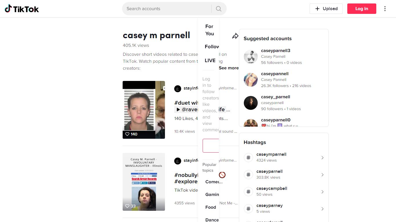 Discover casey m parnell 's popular videos | TikTok